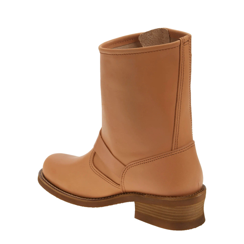 NIB Jeffrey Campbell Standoff Moto Engineer Boots Tan Leather Size 6 - Picture 3 of 5